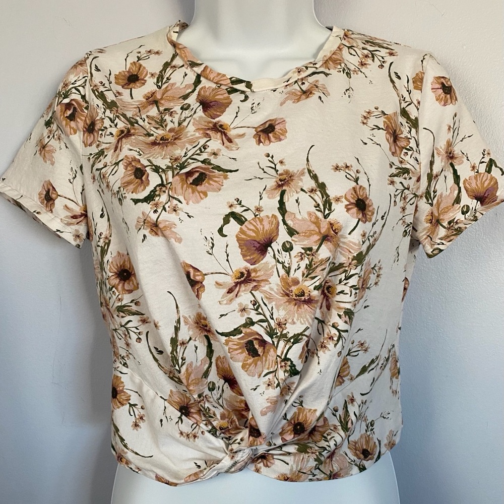 Floral Crop Top